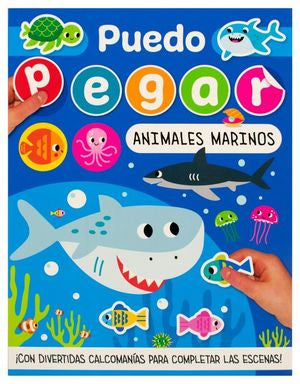 Puedo pegar. Animales marinos