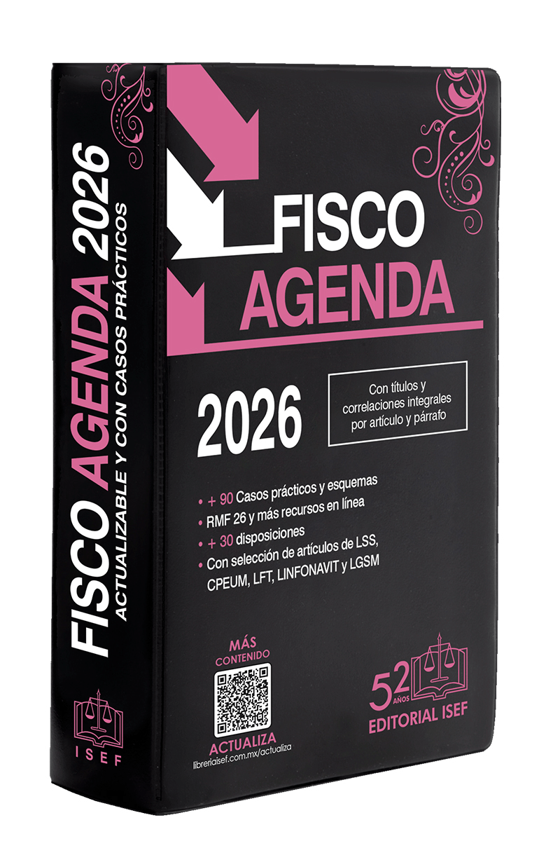 Fisco Agenda Rosa 2026 | Ediciones Fiscales Isef