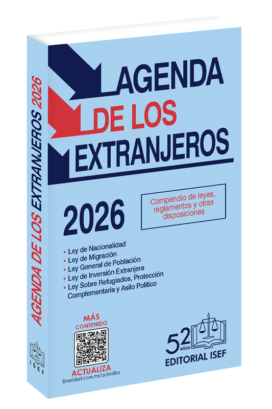 Agenda de los Extranjeros 2026 | Ediciones Fiscales ISEF