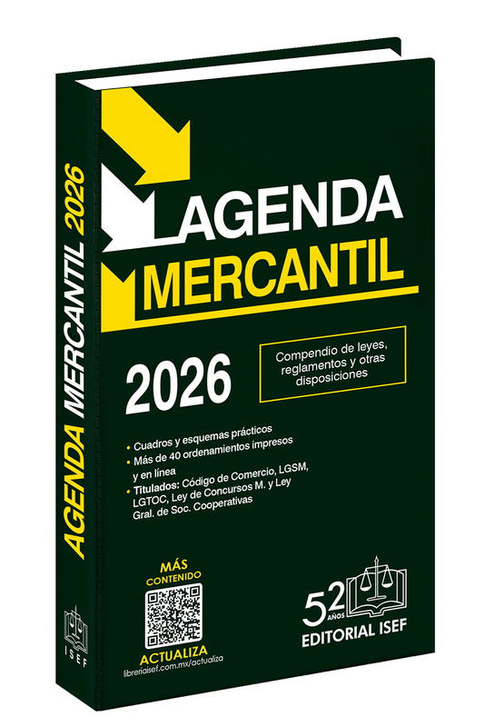 Agenda Mercantil 2026 | Ediciones Fiscales ISEF