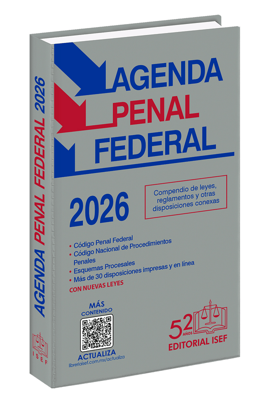 Agenda Penal Federal 2026 | Ediciones Fiscales ISEF
