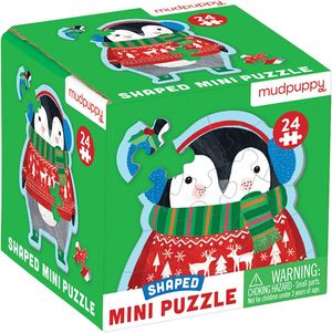 Winter Penguin Shaped Mini Pu