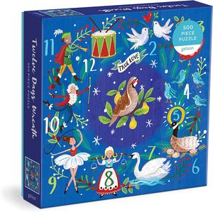 12 Days Wreath 500 Piece Puzz
