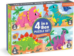 Dino Friends 4-in-a-Box