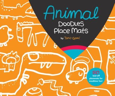 Animal Doodles Place Mats Gomi, Taro