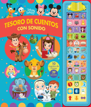 Disney baby. Tesoro de cuentos con sonidos / Pd.