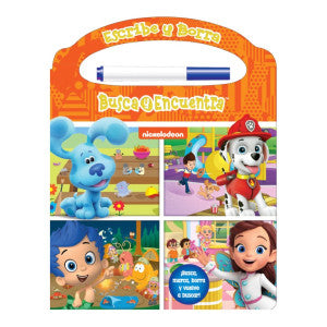 Escribe y borra / Busca y encuentra. Nickelodeon / Pd.