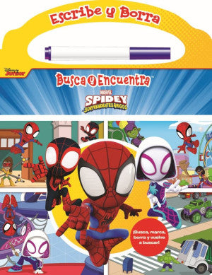 Escribe y borra / Busca y encuentra. Spidey y sus sorprendentes amigos / Pd.