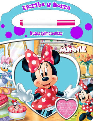 Escribe y borra / Busca y encuentra. Minnie / Pd.