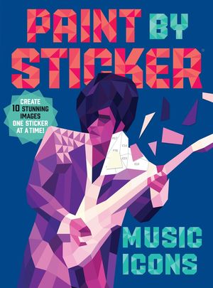 Paint By Sticker. Music Icons