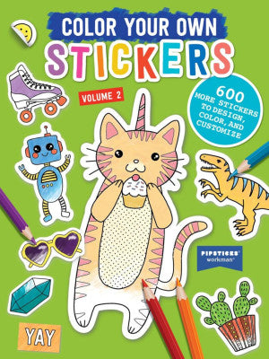 Color Your Own Stickers, Volu
