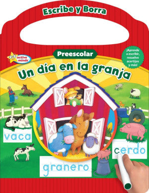 Escribe y borra Preescolar. Un día en la granja / Pd.