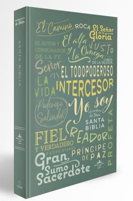 Biblia RVR 1960 letra grande tamaño manual, nombres de Dios, todos las nombres [Hardcover] Reina Valera Revisada 1960