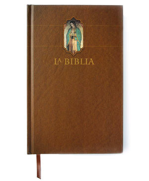 BIBLIA CATOLICA. TAPA DURA. MARRON