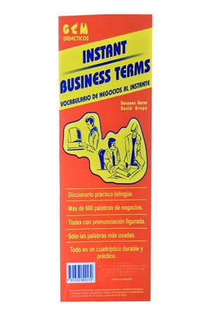 INSTANT BUSINESS TERMS [Paperback]
