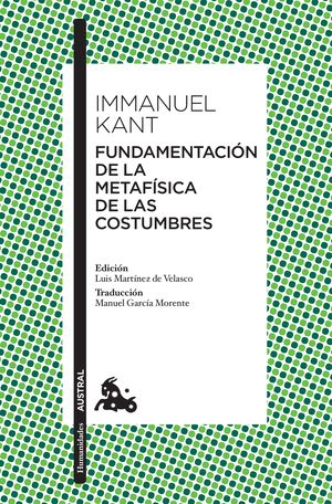 Fundamentación de la metafísica de las costumbres
