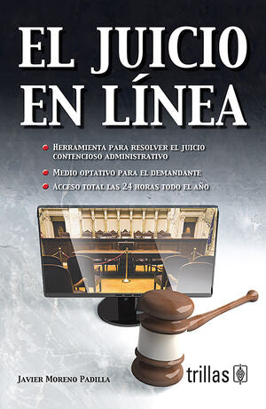 El juicio en línea | MORENO PADILLA, JAVIER | Trillas