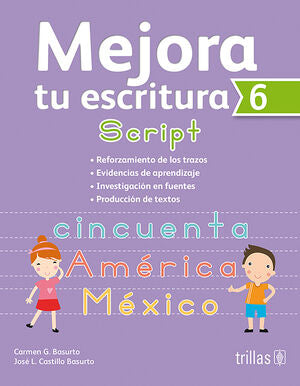 Mejora Tu Escritura 6 Script. Primaria