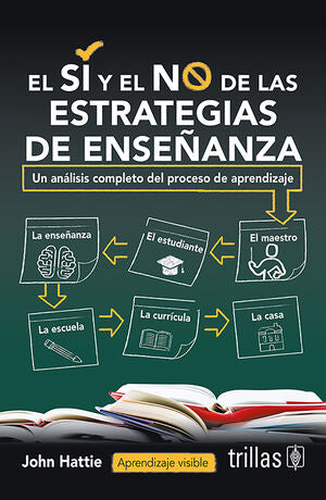 EL SI Y EL NO DE LAS ESTRATEGIAS DE ENSEÑANZA | HATTIE, JOHN | Trillas