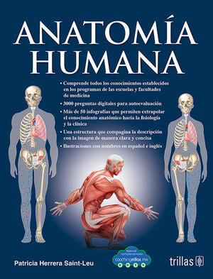 ANATOMIA HUMANA | HERRERA SAINT LEU, PATRICIA | Trillas