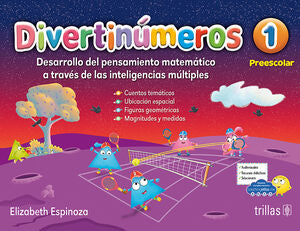 DIVERTINUMEROS 1 | ESPINOZA ESPINOZA, GUADALUPE ELIZABETH | Trillas