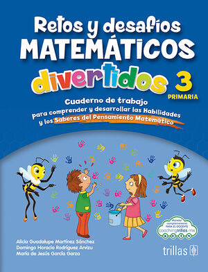 RETOS Y DESAFIOS MATEMATICOS DIVERTIDOS 3 PRIMARIA | MARTINEZ SANCHEZ, ALICIA GUADALUPE; RODRIGUEZ ARVIZU, DOMINGO HORACIO; GARCIA GARZA, MARIA DE JESUS | Trillas