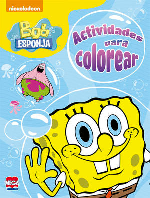 Bob Esponja. Actividades para colorear (96 páginas)