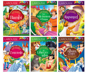 Colección "Cuentecitos clásicos para colorear"