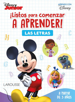 Disney Junior. ¡ Listos para comenzar a aprender! Las letras