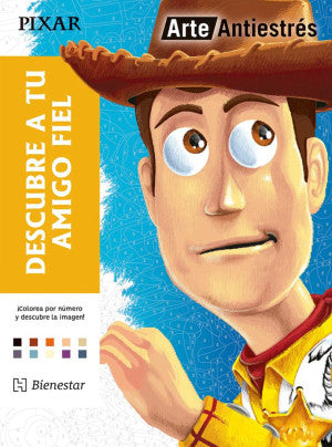 Arte Antiestrés. Descubre A Tu Amigo Fiel | Disney Pixar | Libro