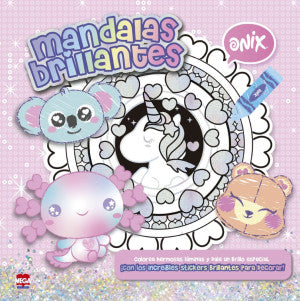 Mandalas brillantes. Onix (Contiene stickers)