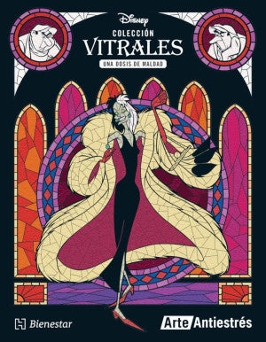 Vitrales. Una Dosis De Maldad | Disney | Libro