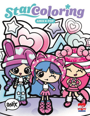 Star Coloring. Onix: Amix K-Pop | Libro