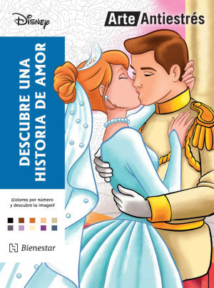 Artes Antiestrés. Disney Descubre una historia de amor