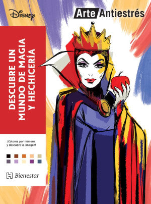 Arte Antiestrés. Disney Descubre un mundo de magia y hechicería | Diseny | Hachette Bienestar