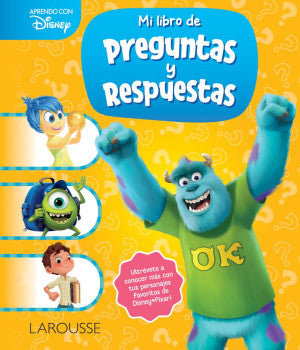 Aprendo con Disney. Mi libro de preguntas y respuestas