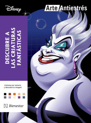 Arte Antiestrés. Descubre a las criaturas fantásticas | Disney | Hachette Bienestar