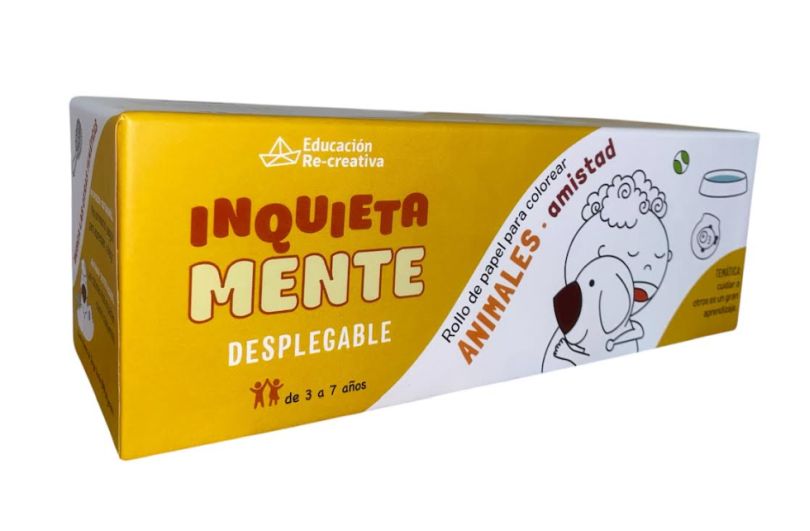 Inquietamente desplegable. Animales • amistad