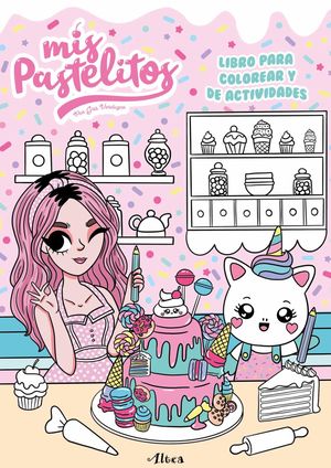 Mis pastelitos. Libro para colorear y de actividades