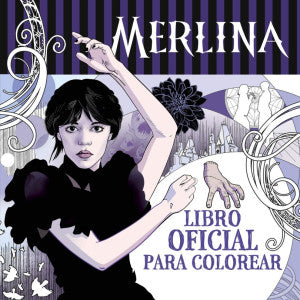 MERLINA. LIBRO OFICIAL PARA COLOREAR