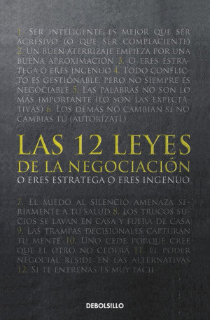 12 LEYES DE LA NEGOCIACION, LAS