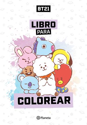BT21. Libro para colorear