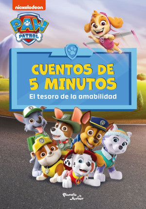 Paw Patrol. Cuentos de 5 minutos. El tesoro de la