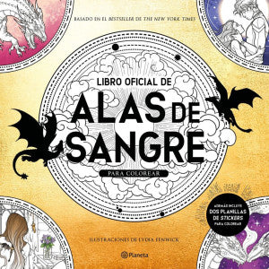 Libro Oficial De Alas De Sangre. Para Colorear | Lydia Fenwick | Libro