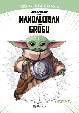 Star Wars. The Mandalorian and Grogu. Colorea la g