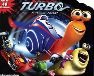 Turbo racing team. Libro con ventanas / Pd.