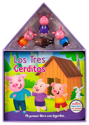 Los tres cerditos. Mi primer libro con figuritas / Pd.