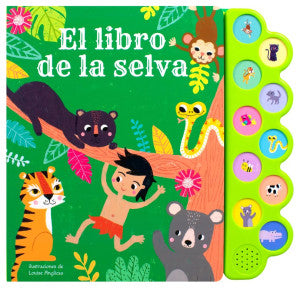 El libro de la selva / Pd. (Libro con 10 sonidos)