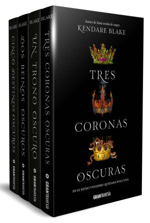 Paquete Tres coronas oscuras (4 volúmenes)