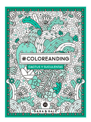 #Coloreanding. Cactus y suculentas